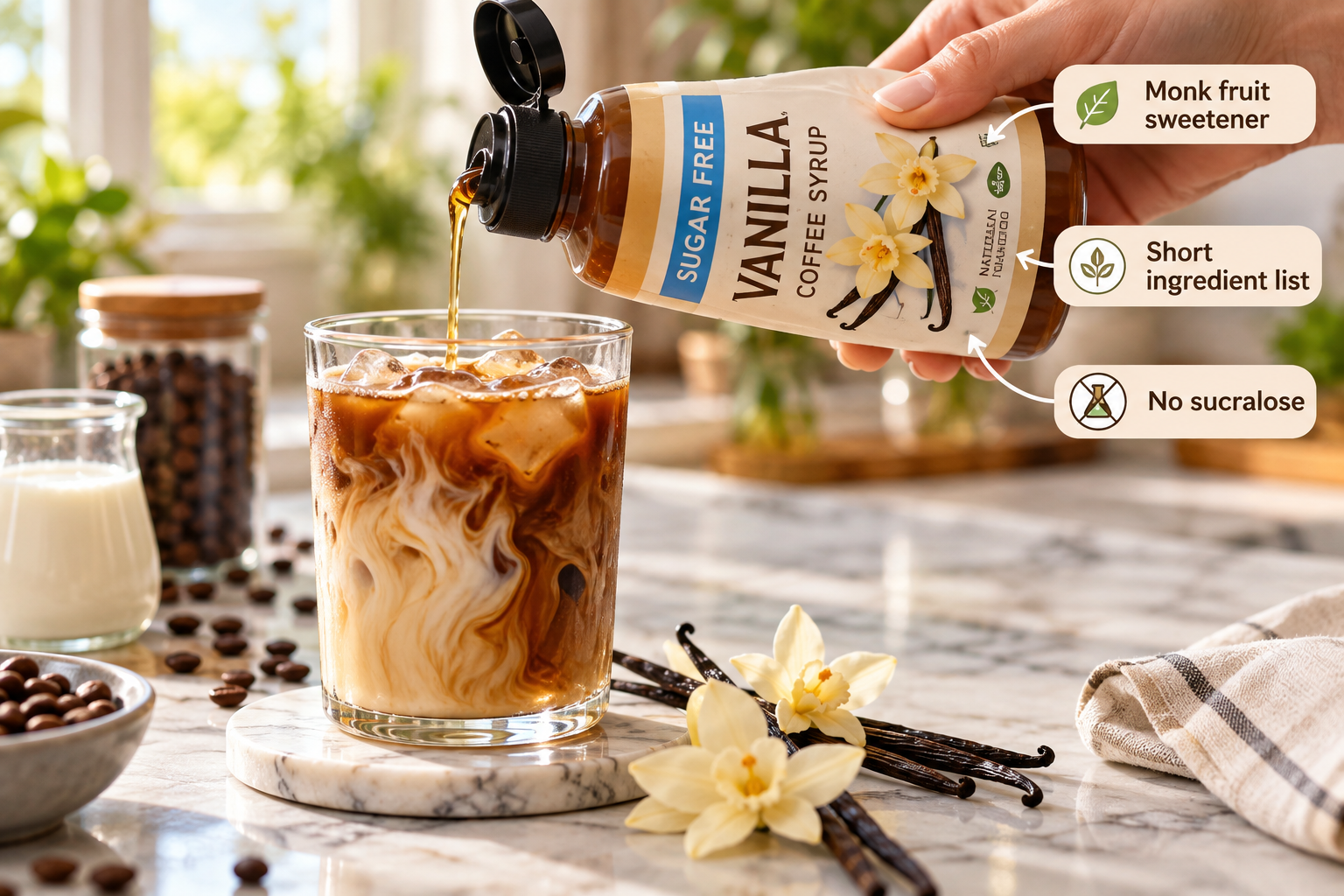 ChocZero coffee syrup review and taste