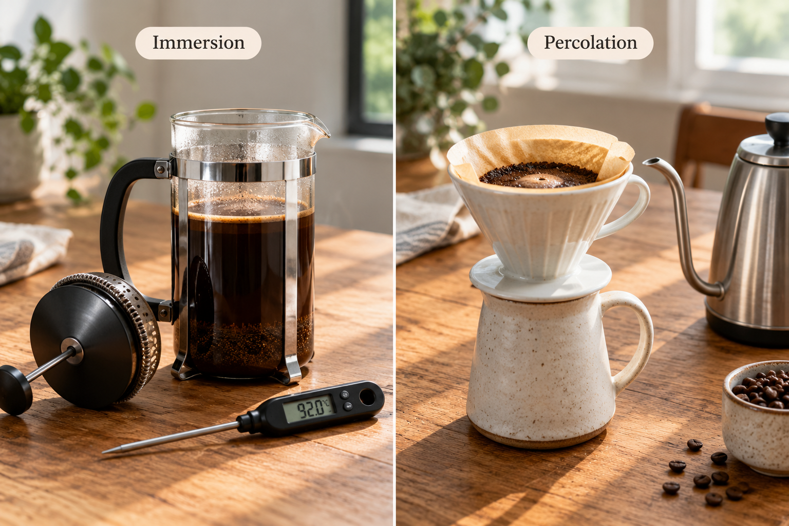 Best coffee brewing temperature for espresso vs drip coffee