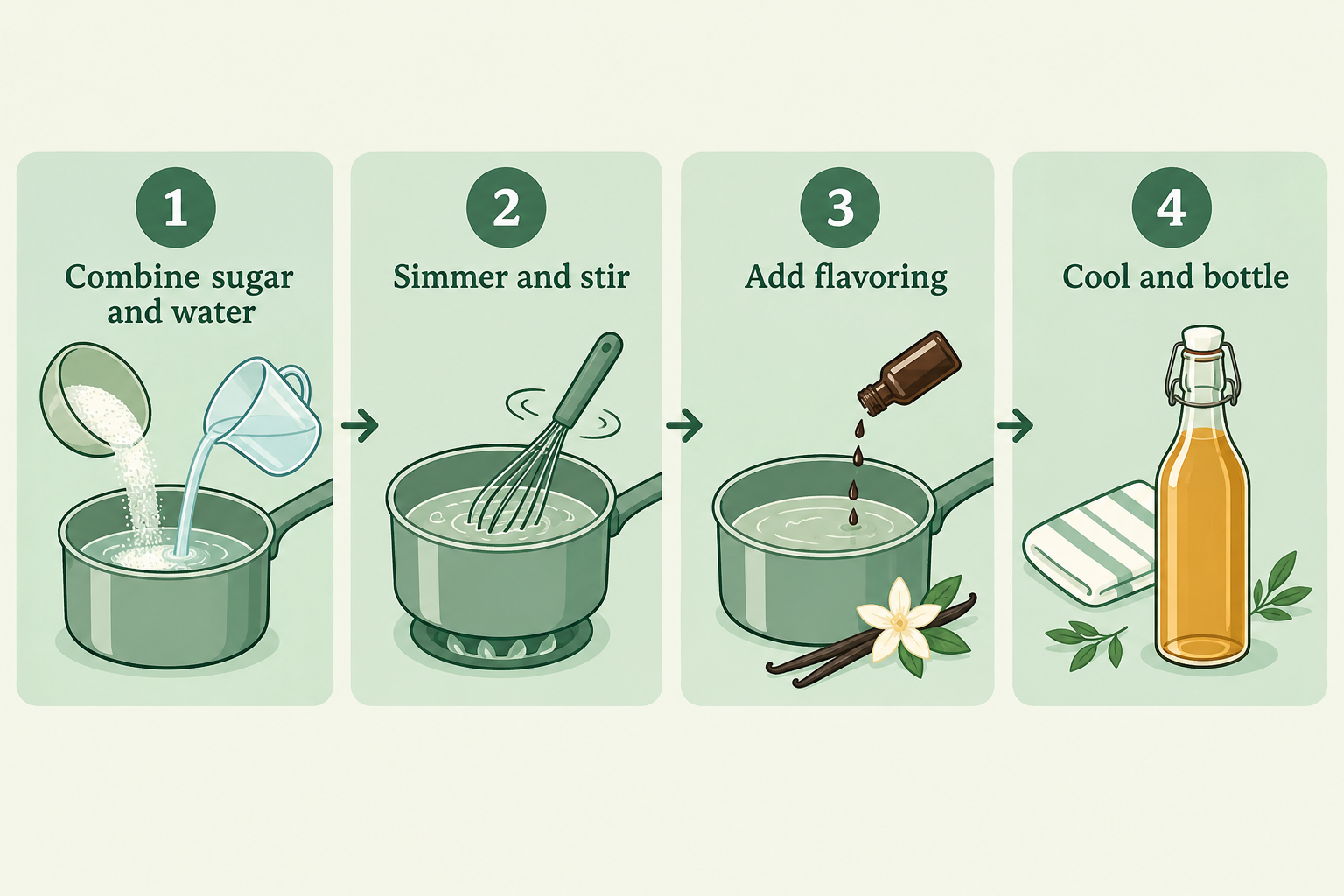 How to store homemade coffee syrup to keep it fresh longer