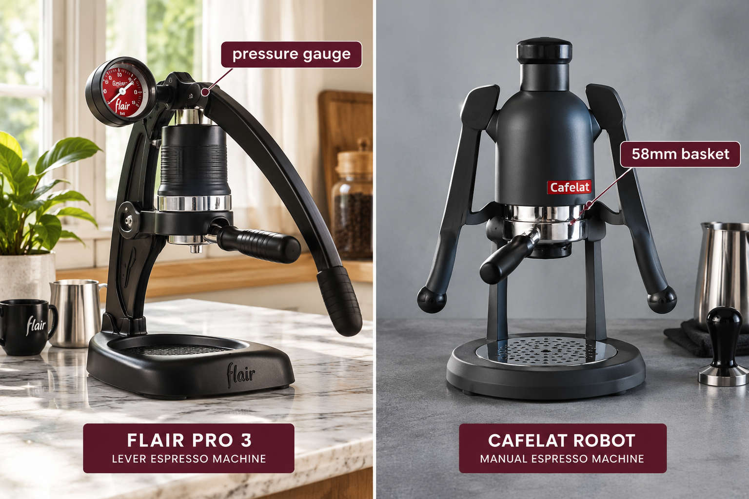 Manual espresso machine for beginners