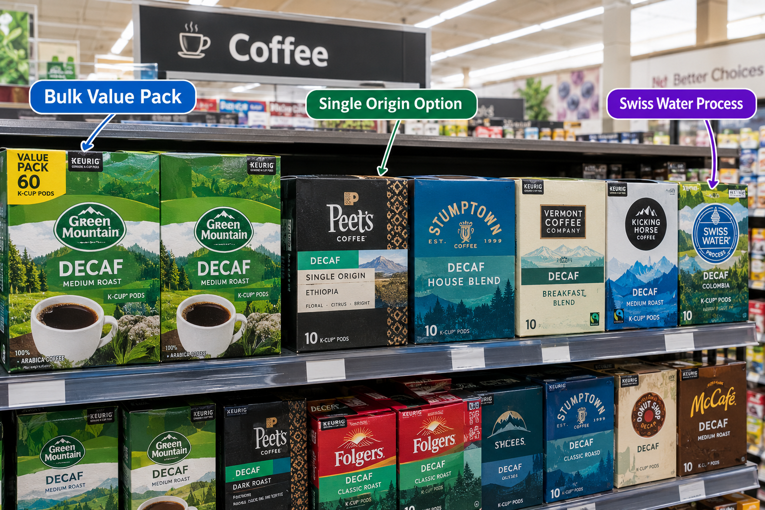 Best decaf k cups for espresso machines