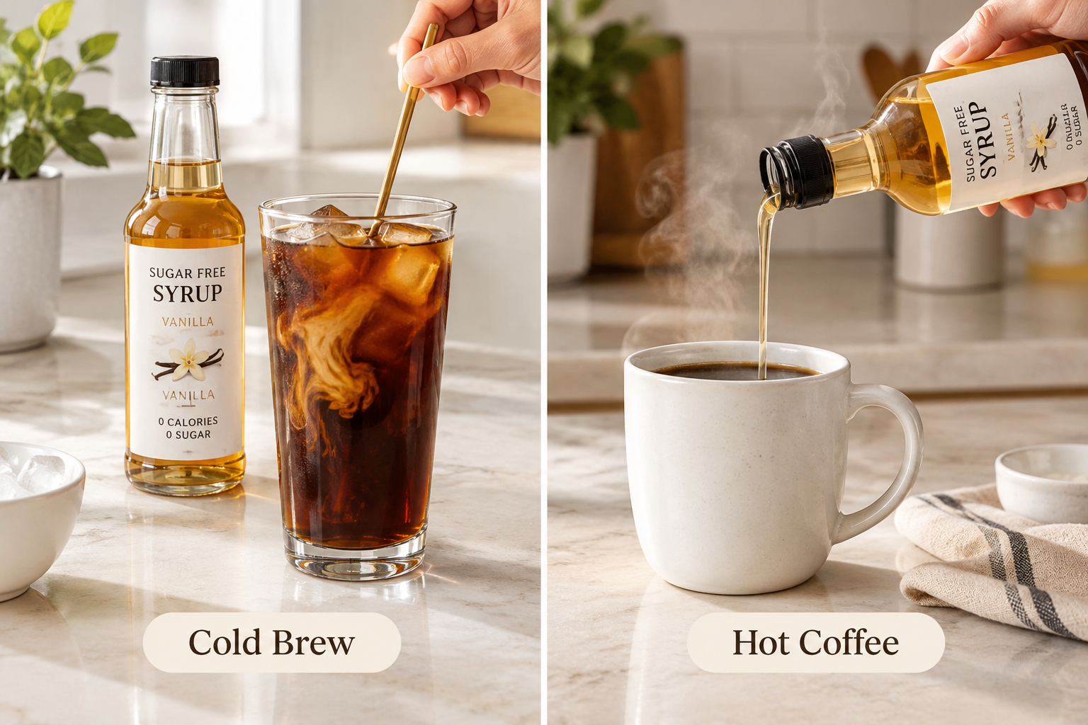 Best sugar free syrup for cold brew and hot coffee