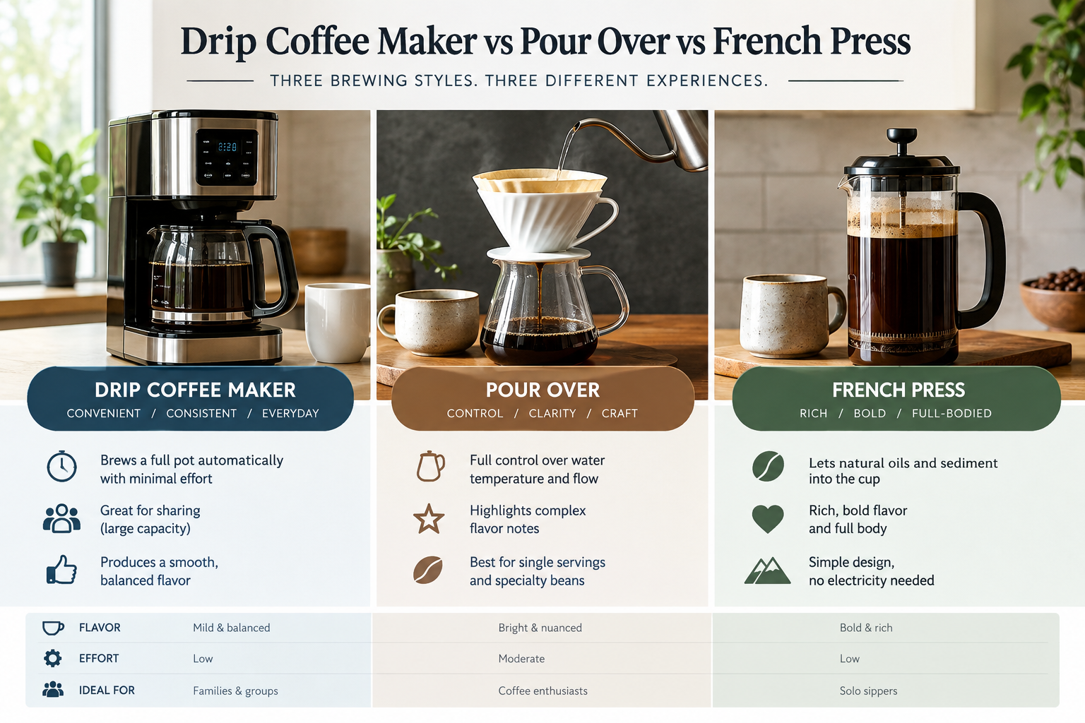 Drip Coffee Maker Size: How Many Cups Do You Need?