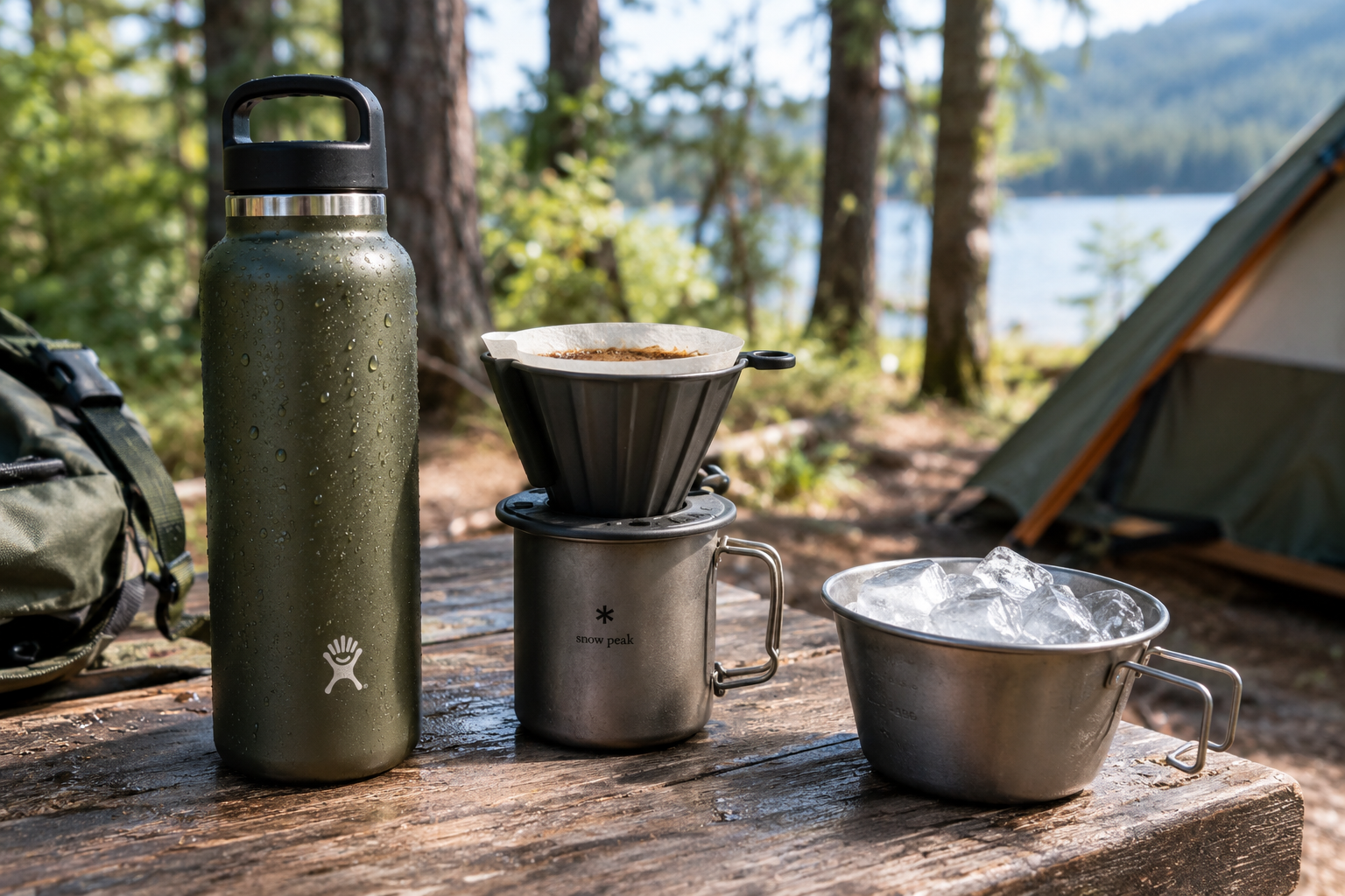 Best iced coffee maker for camping or travel