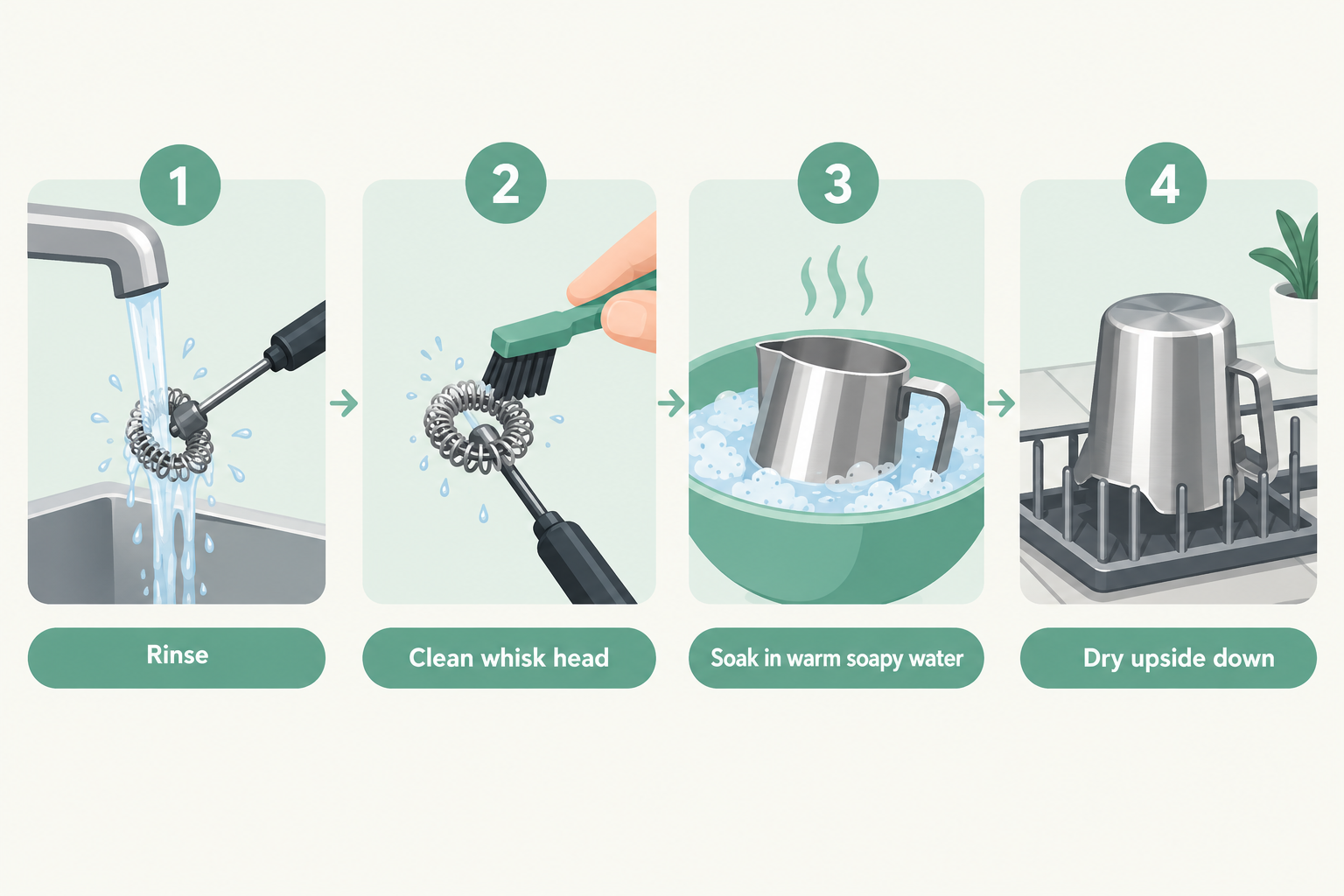 Milk Frother Cleaning and Maintenance Tips