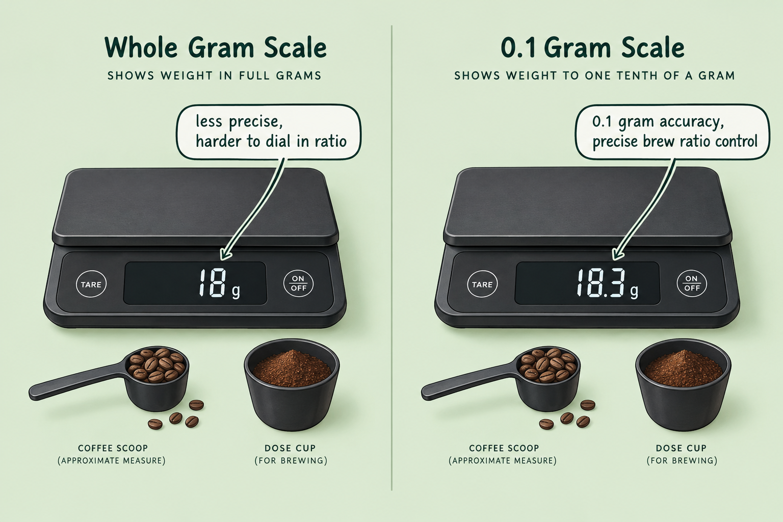 Coffee Scale Battery Life, Durability, and Waterproofing