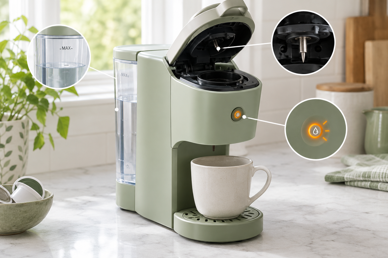 Keurig troubleshooting: not brewing properly and k-elite not heating water