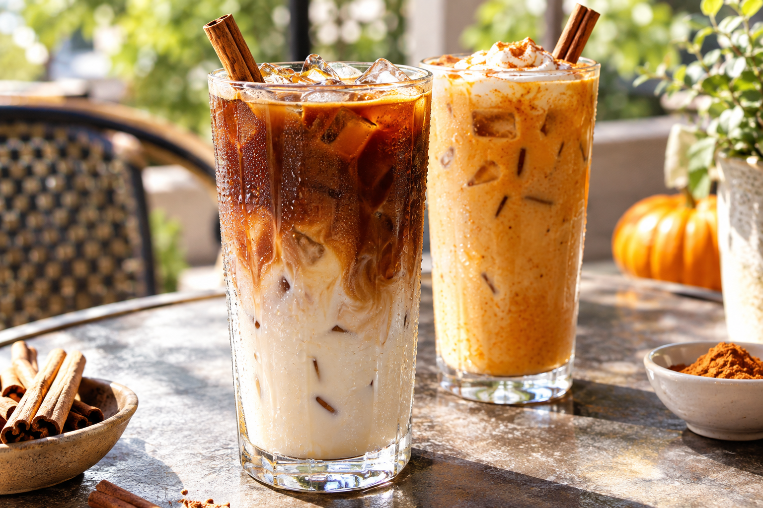 Iced Dirty Chai and Other Variations