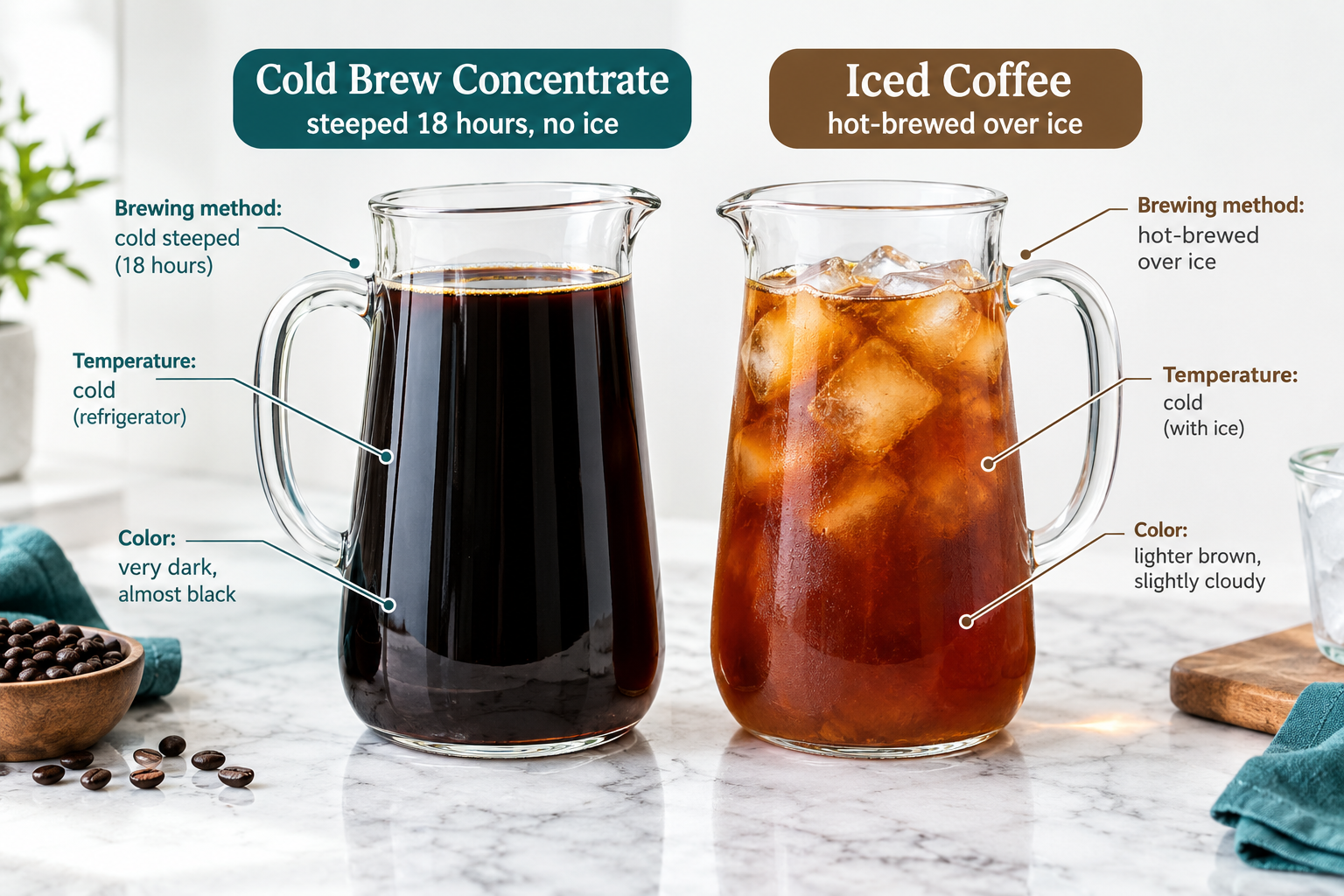 What Is Cold Brew Coffee and How Is It Different From Iced Coffee