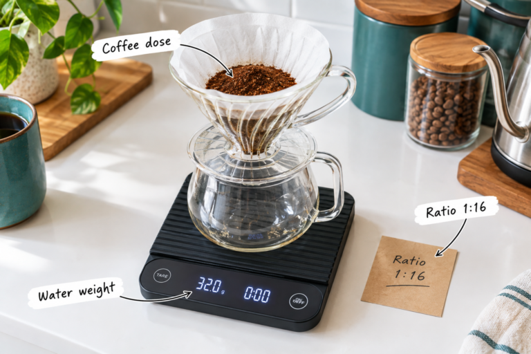 Why does coffee ratio matter for taste